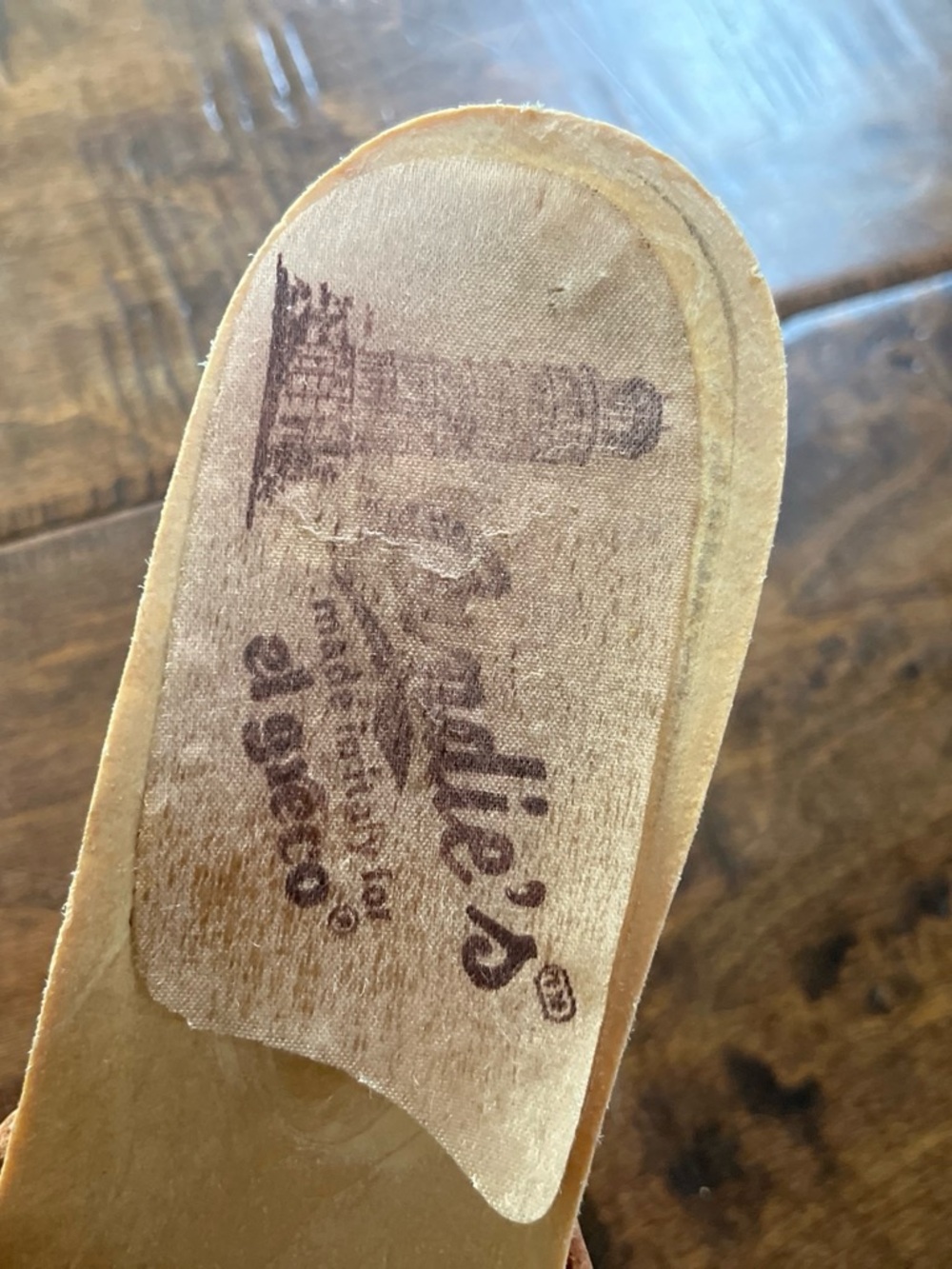 Vintage 1970’s/ 80’s original Candie's high-heel mule slide sandals - Picture 6 of 8